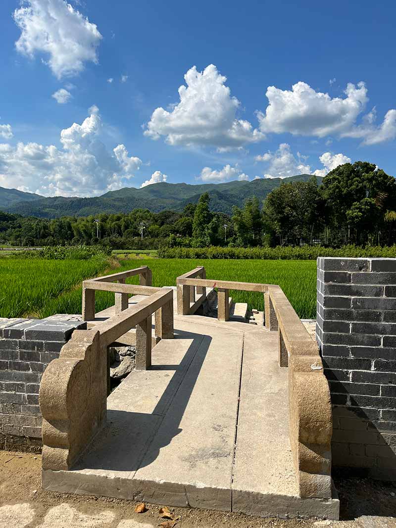 包头花岗岩仿古石材景区使用案例