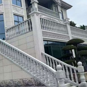 包头 芝麻白别墅，栏杆