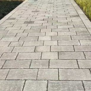 包头仿古石铺装效果