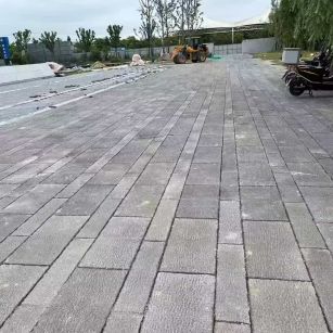 包头仿古石铺装效果