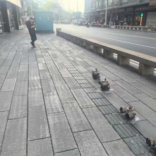 包头仿古石铺装效果