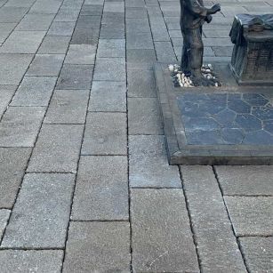 包头仿古石铺装效果