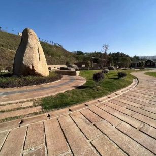 包头仿古石铺装效果