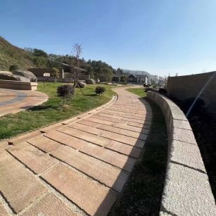 包头仿古石铺装效果