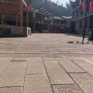 包头仿古石铺装效果