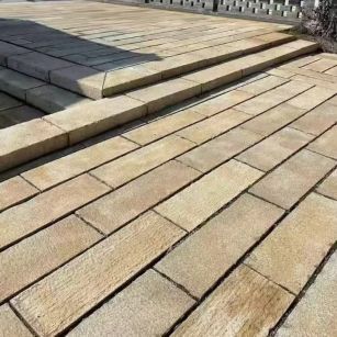 包头仿古石铺装效果