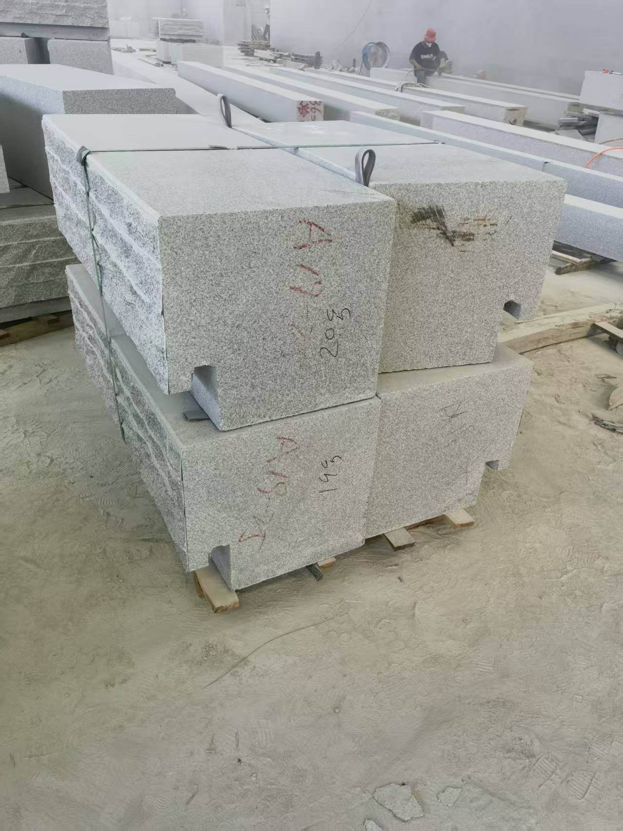 包头 整石坐凳打包