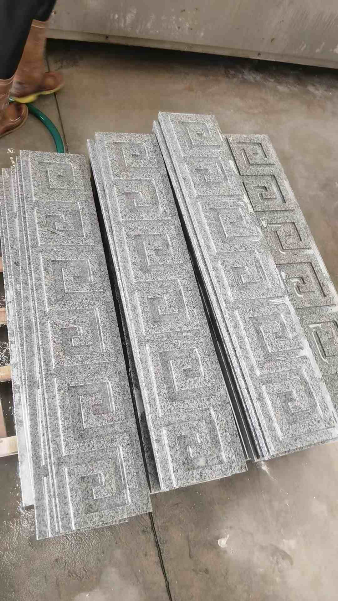 包头 别墅回纹线条，雕刻