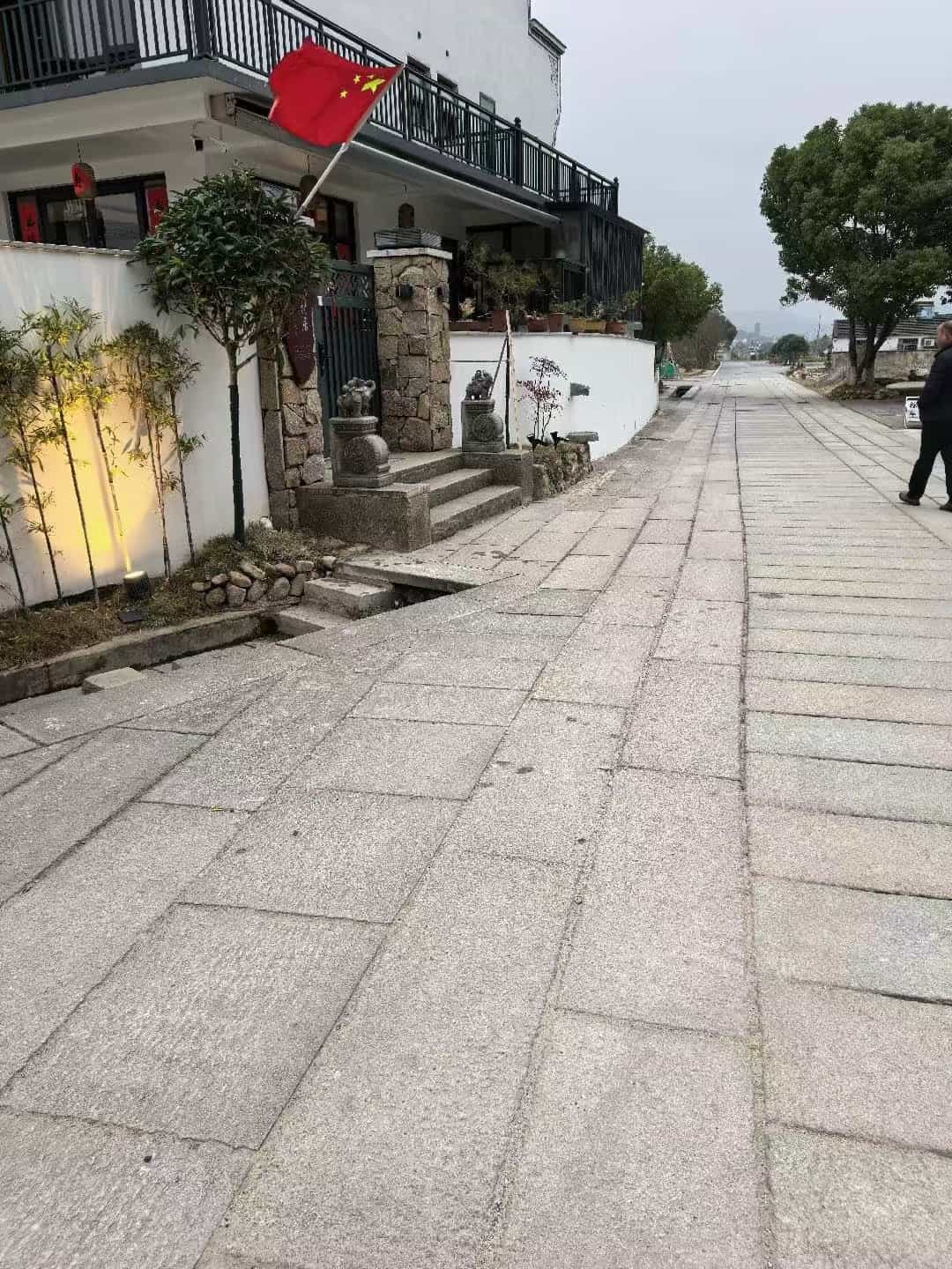 包头仿古石铺装效果