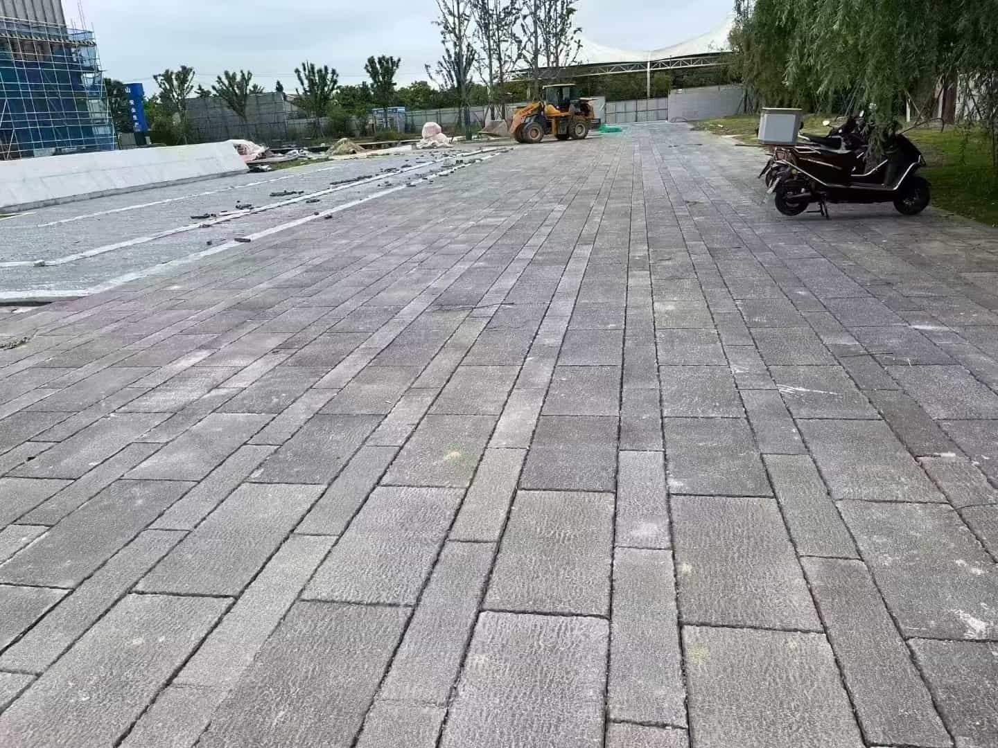 包头仿古石铺装效果