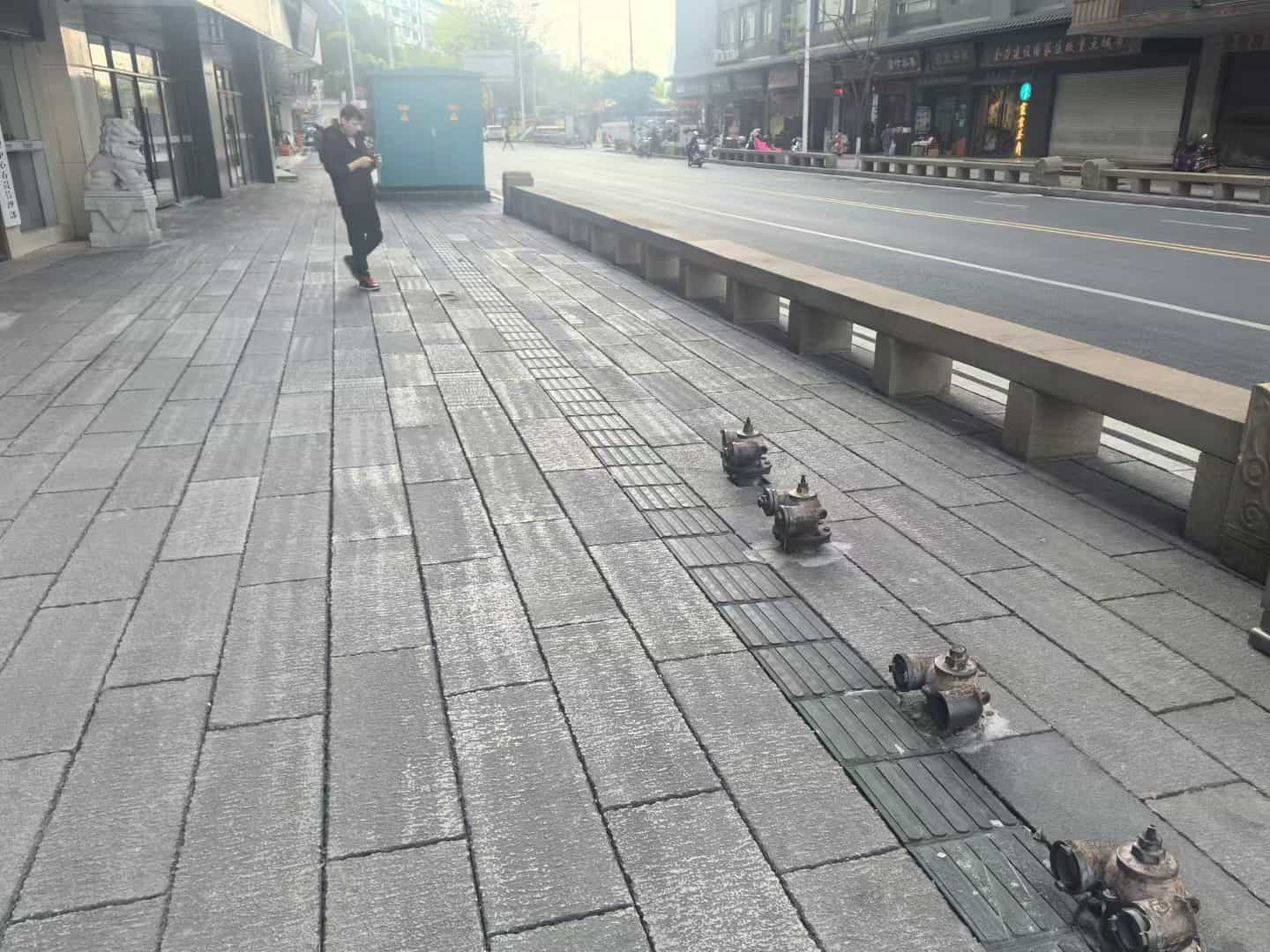 包头仿古石铺装效果
