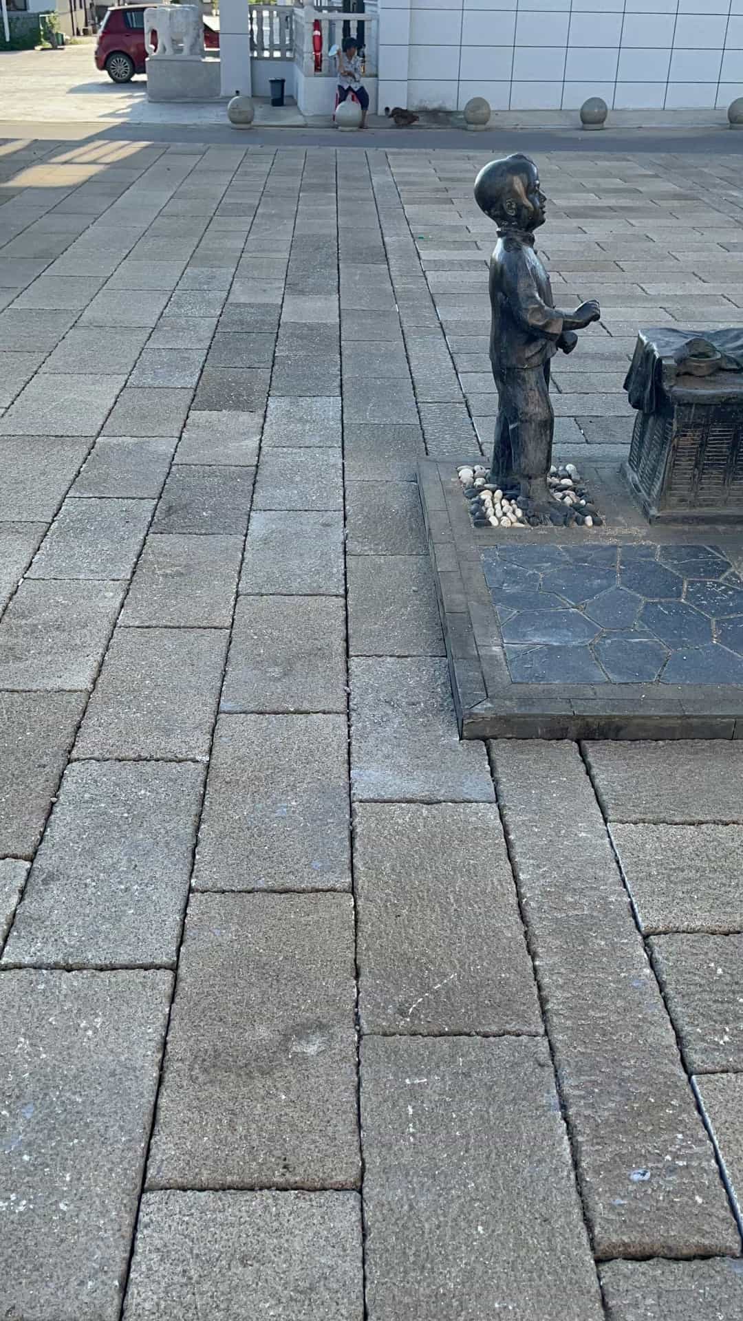 包头仿古石铺装效果