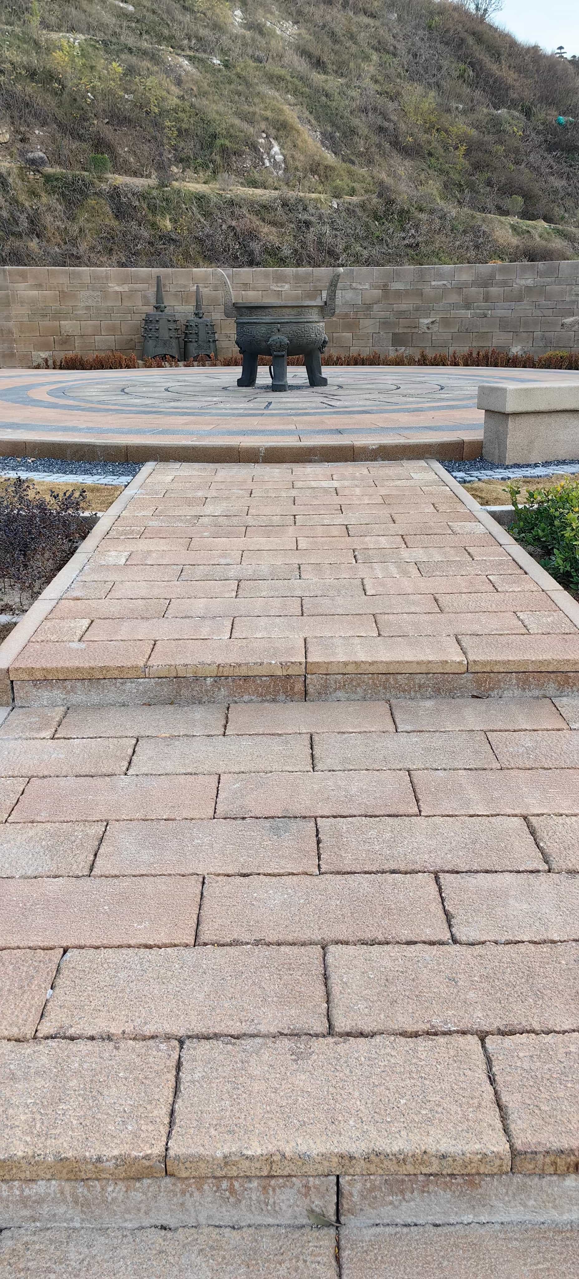 包头仿古石铺装效果