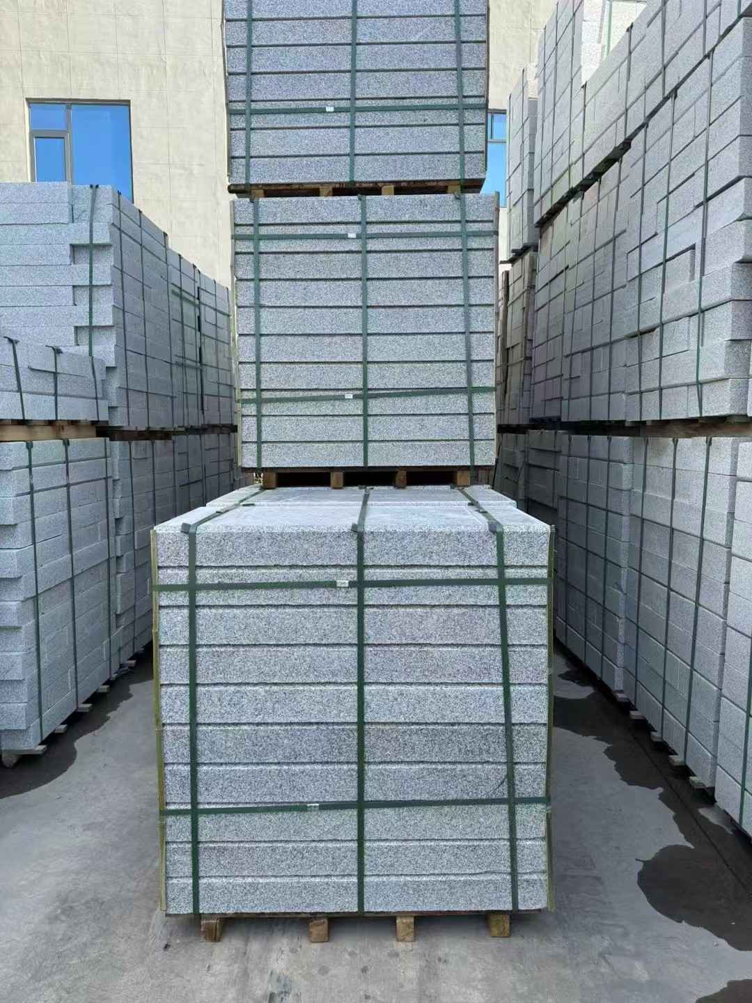 包头 公园台阶石