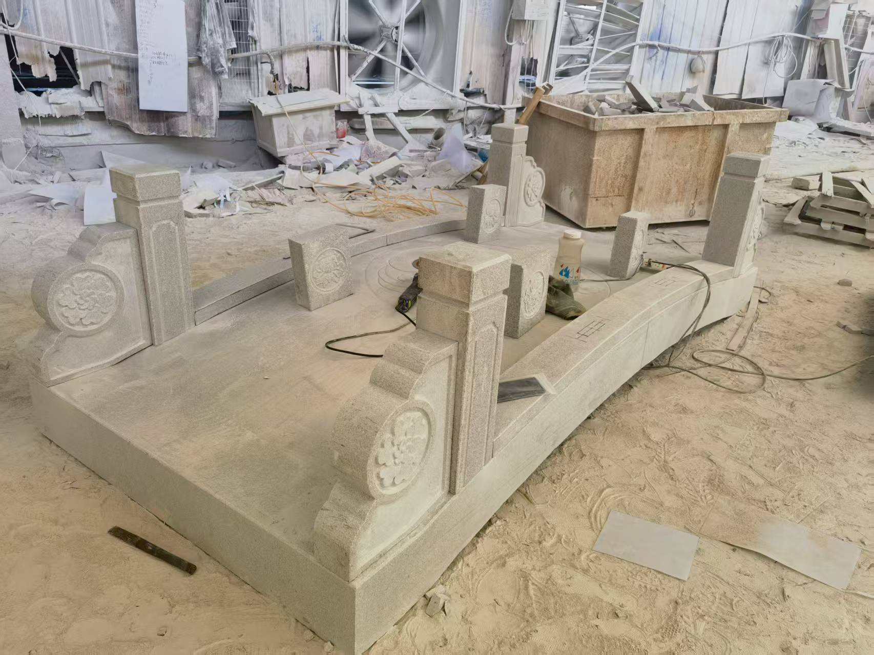 包头 芝麻灰火烧面石桥-拼装