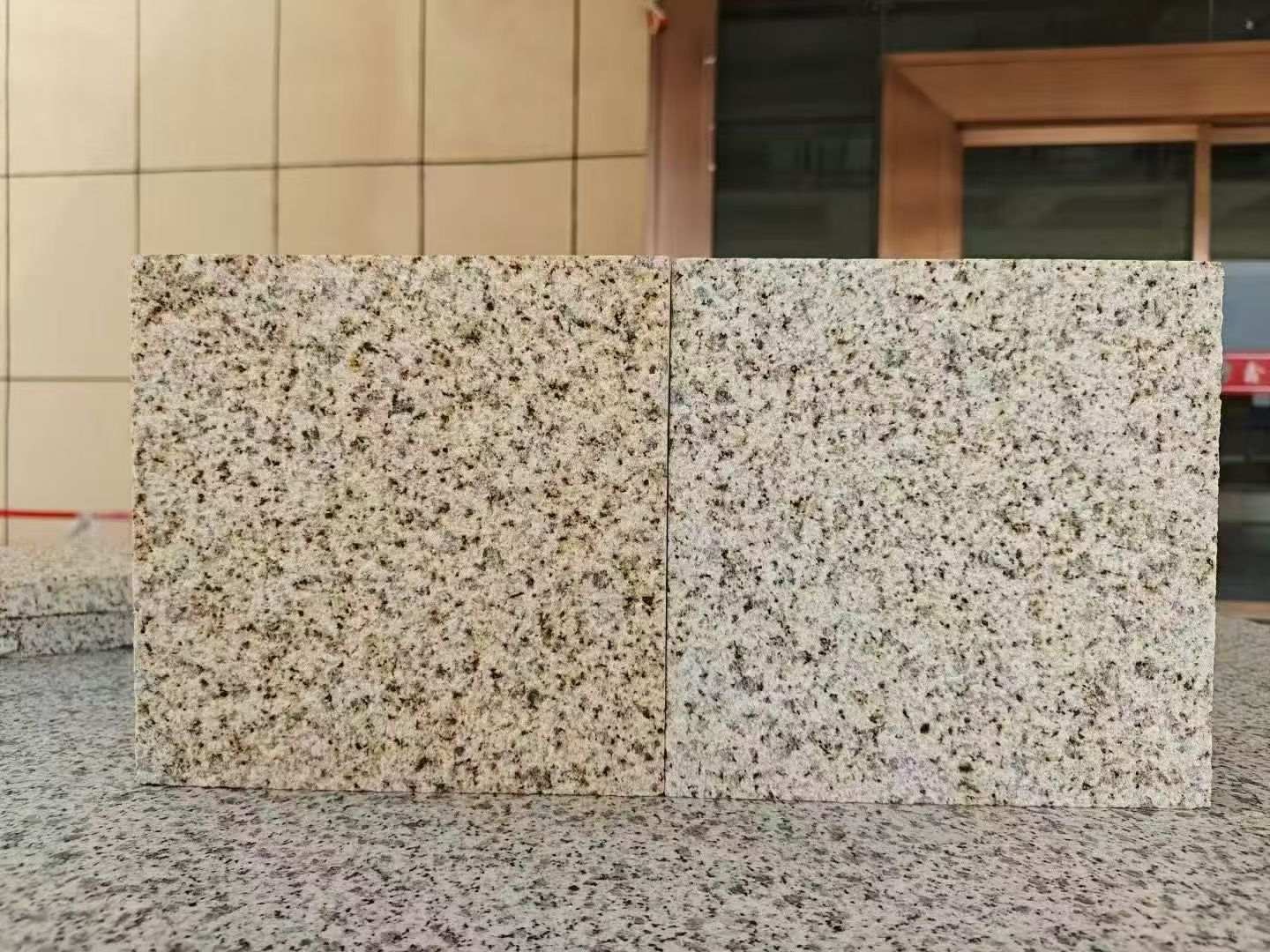 包头 黄金麻荔枝面，中黄与浅黄