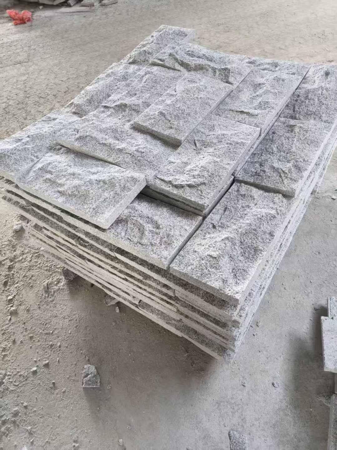 包头 芝麻白蘑菇石、自然面