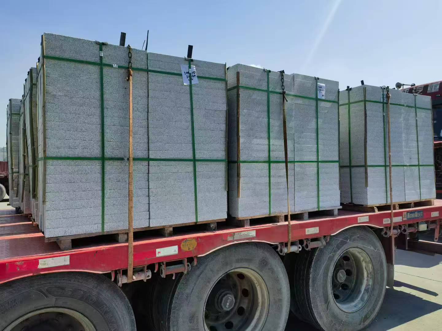 包头 芝麻白花岗岩地铺石